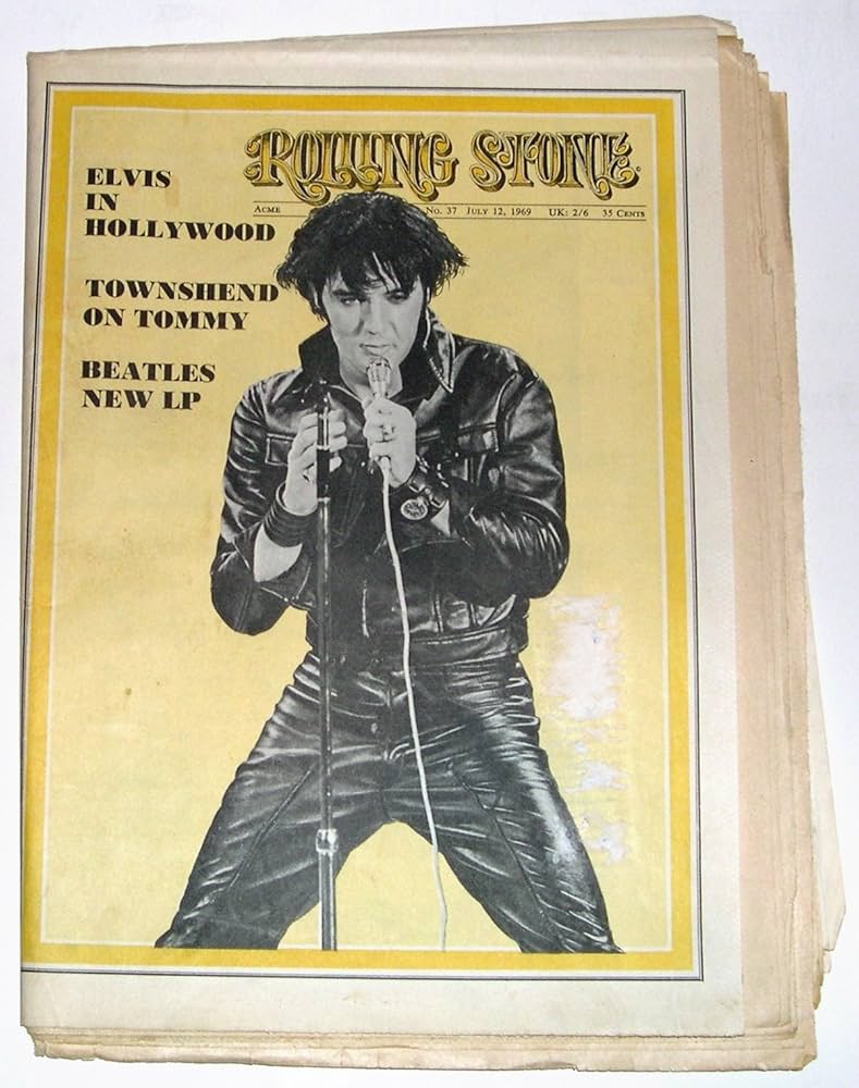Rolling Stone Magazine #37 July 12, 1969: Amazon.com: Books