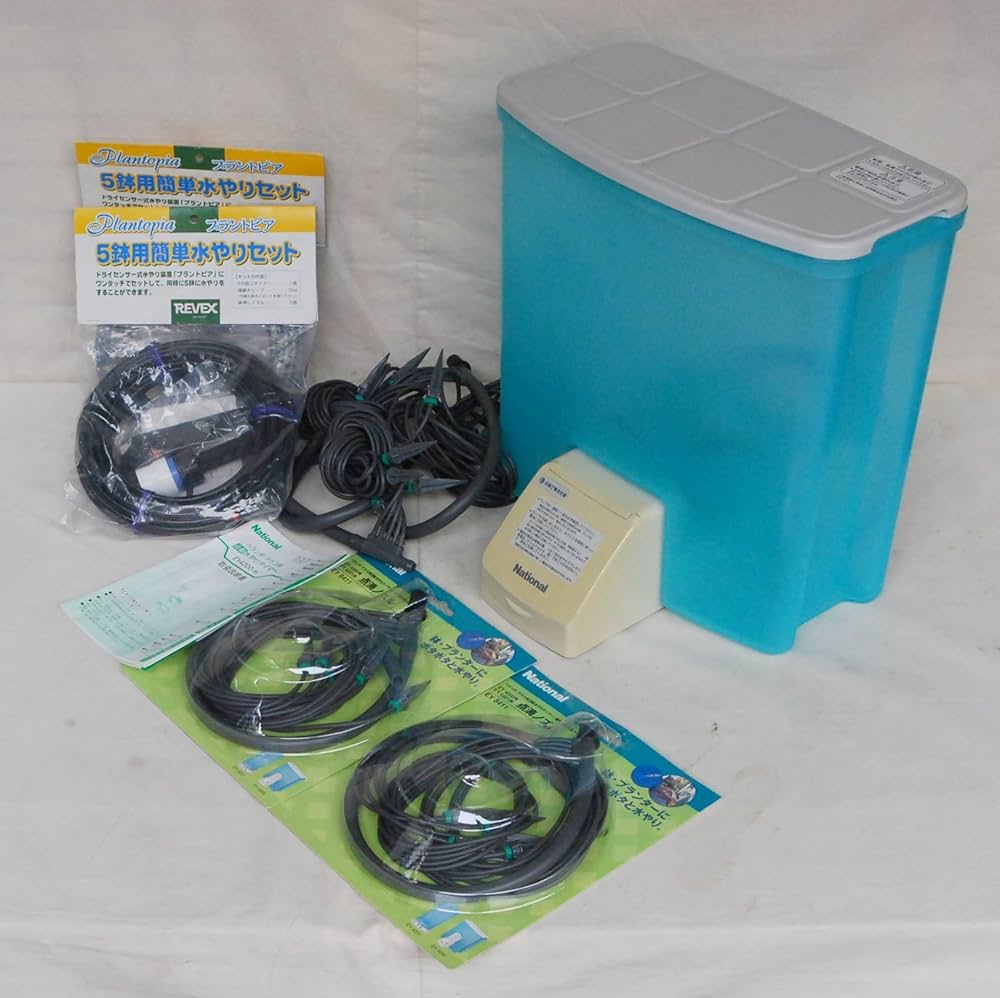 Amazon | National ベランダ・テラス用 自動水やりタイマー グレー