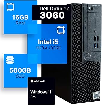 Amazon.com: Dell Optiplex 3060 Desktop Computer | Intel i5-8500