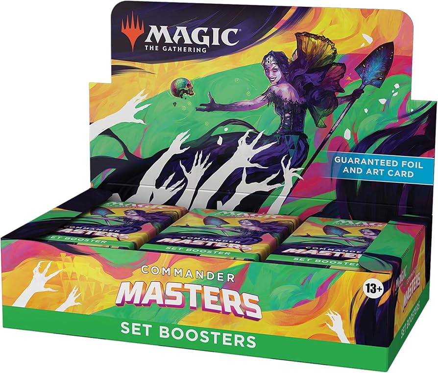 Amazon.com: Magic The Gathering Commander Masters Set Booster Box