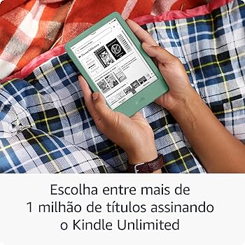 Kindle 16 GB (Geração mais recente) - Leve e compacto, com tela