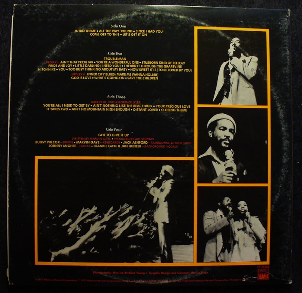 Amazon.com: Marvin Gaye Live At the London Palladium: CDs & Vinyl