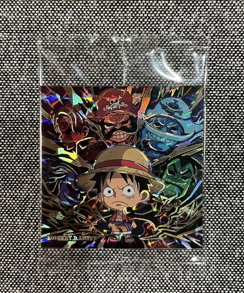 Amazon.co.jp: ワンピース 大海賊シール ウエハース LOG.4 モンキー D