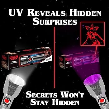 Energizer Stranger Things Squawk Lanterna de LED retrô, resistente