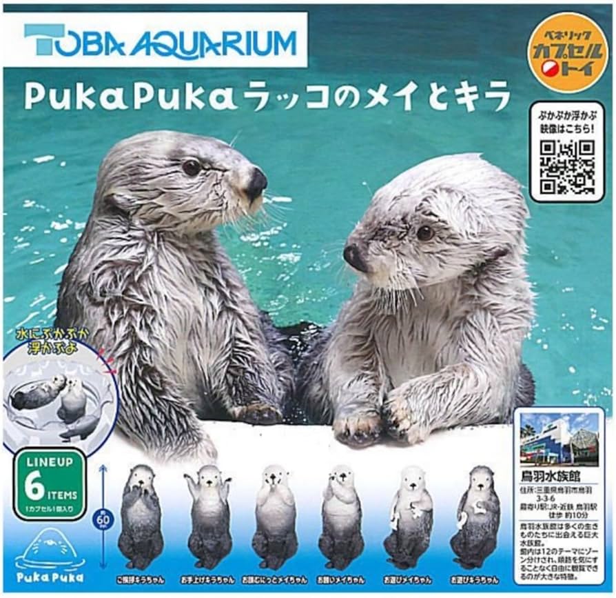 Amazon | PukaPuka ラッコのメイとキラ × 全6種セット フルコンプ