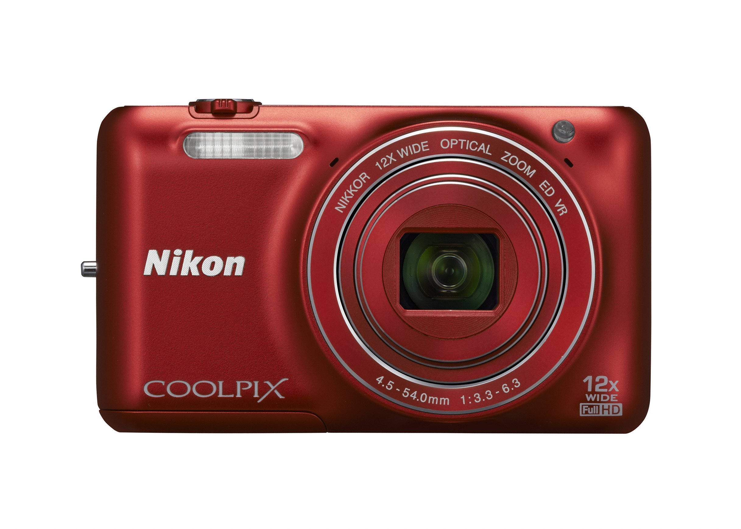 Amazon | Nikon クールピクス S6600RD ラズベリーレッド | コンパクト 通販