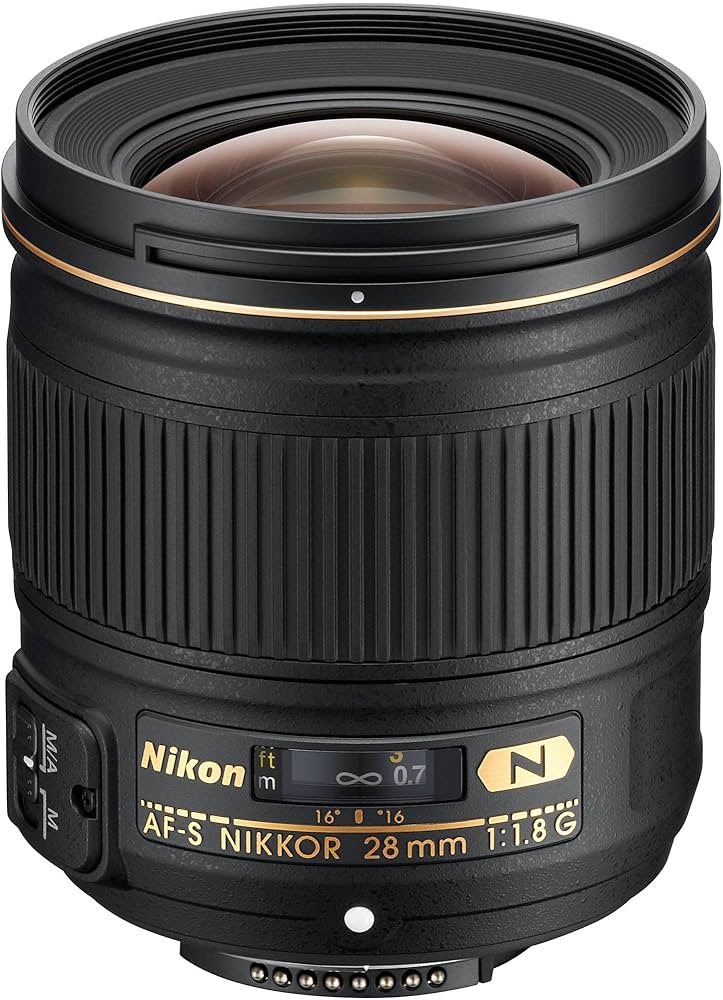 Amazon.com : Nikon AF FX NIKKOR 28mm f/1.8G Compact Wide-angle