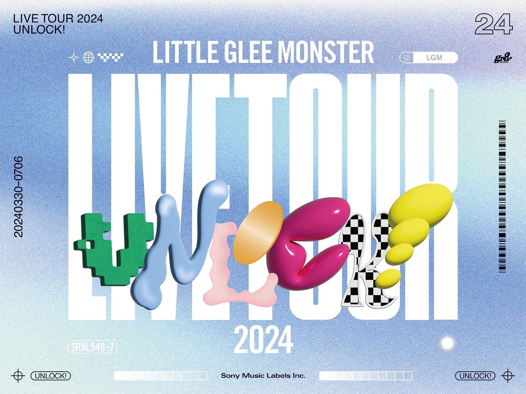 Amazon.co.jp: Little Glee Monster Live Tour 2024 “UNLOCK!