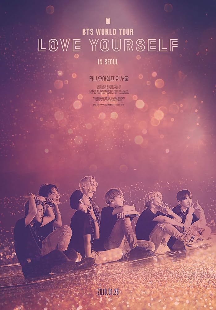 newhorizon BTS World Tour Love Yourself in Seoul Movie Poster 14