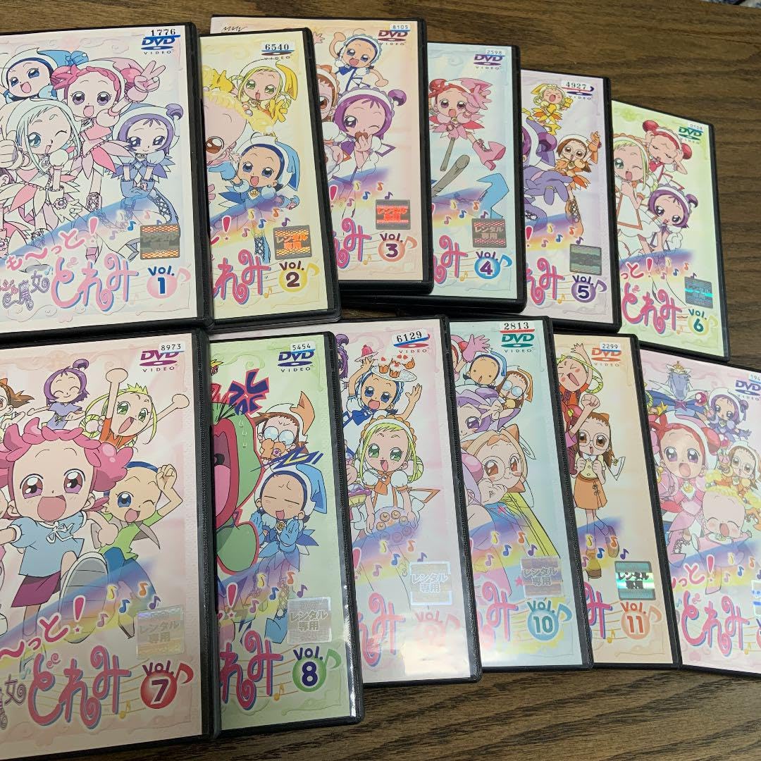 Amazon.co.jp: も?っと おジャ魔女どれみ DVD 全12巻 レンタル落ち