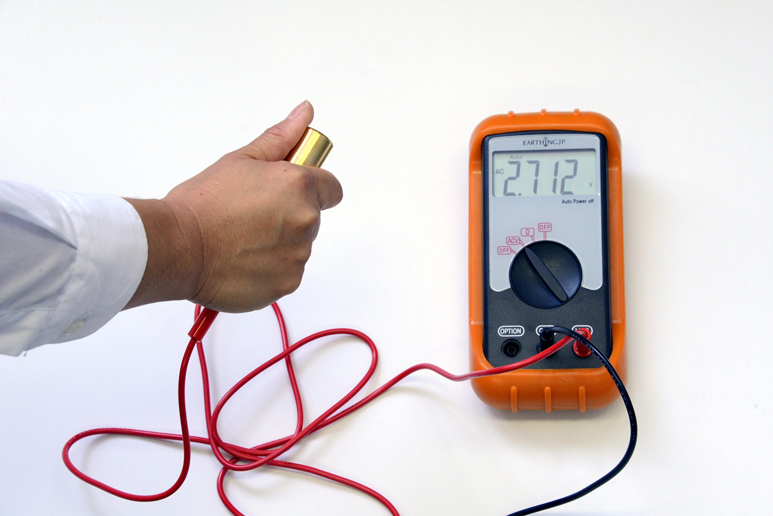 Amazon | アーシングジャパン 身体電圧計 アーシング用 帯電・テスター