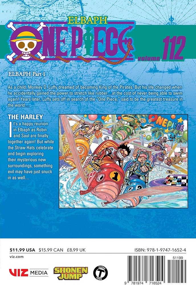 Amazon.com: One Piece, Vol. 112: 9781974716524: Oda, Eiichiro: Books