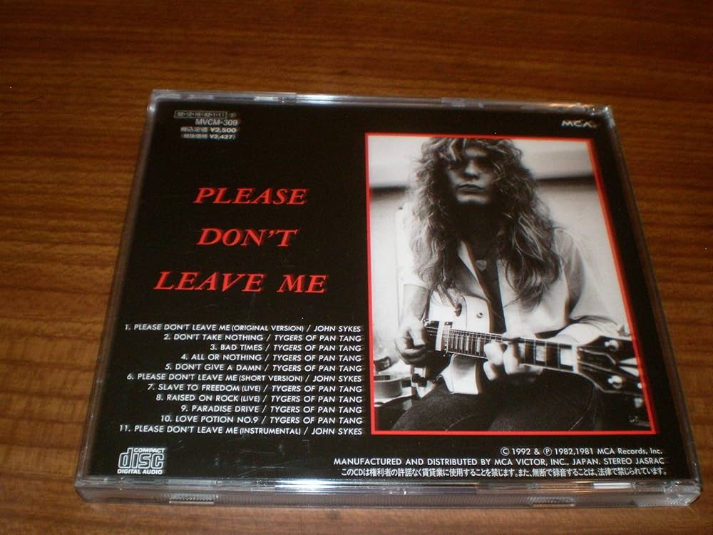 Sykes, John - Please Don't Leave Me - Amazon.com Music