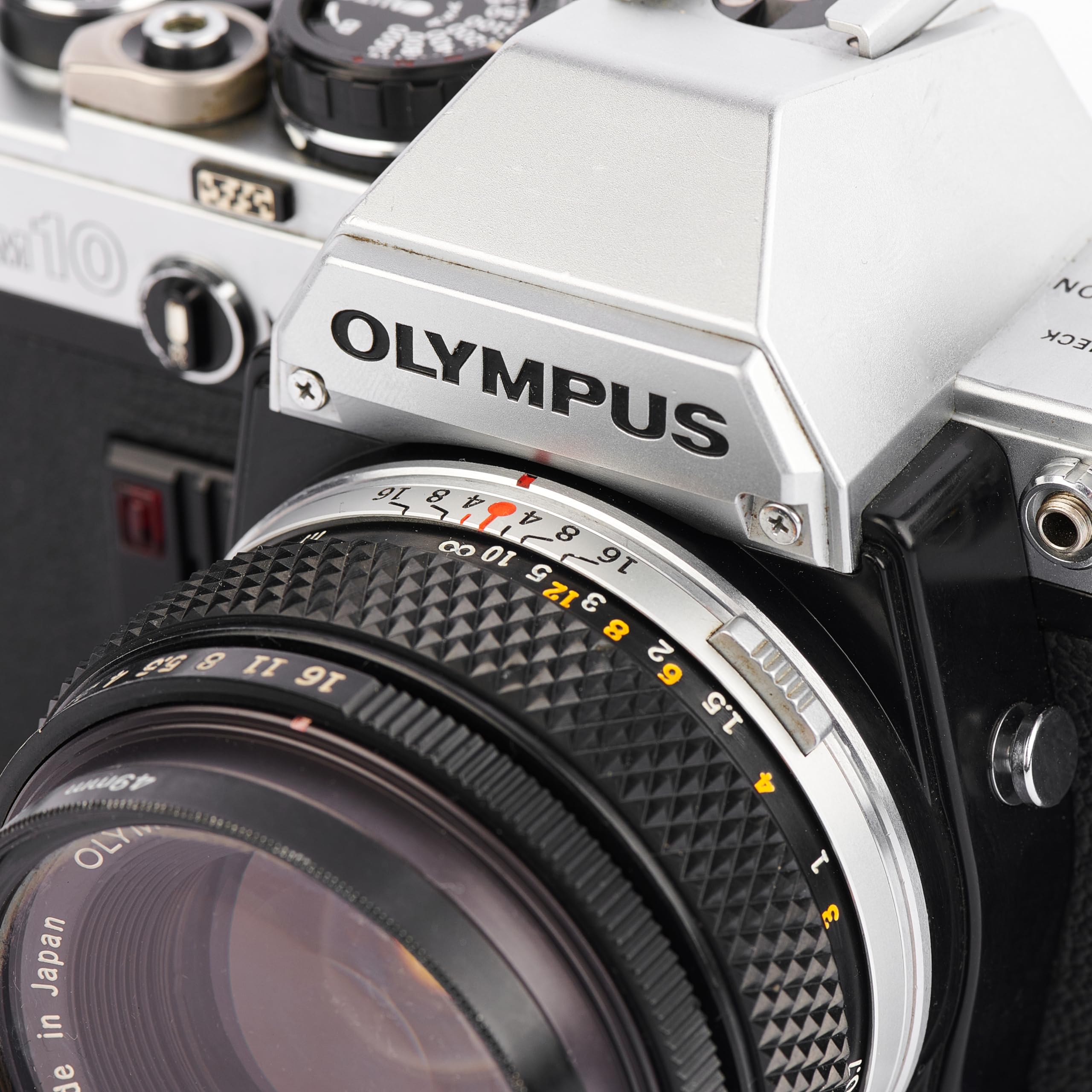 Amazon.com : Olympus Om-10 Camera with F.zuiko 50mm Lens 1:1.8