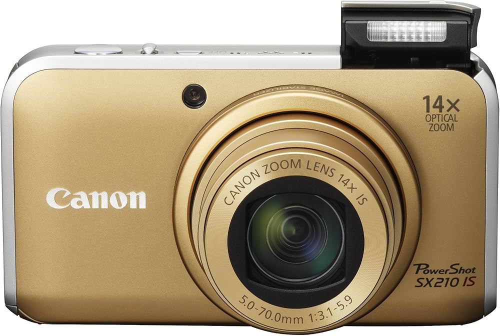 Amazon | Canon デジタルカメラ PowerShot SX210 IS ゴールド