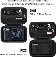 Amazon.com : Supmay Hard Carrying Case for Canon PowerShot SX740