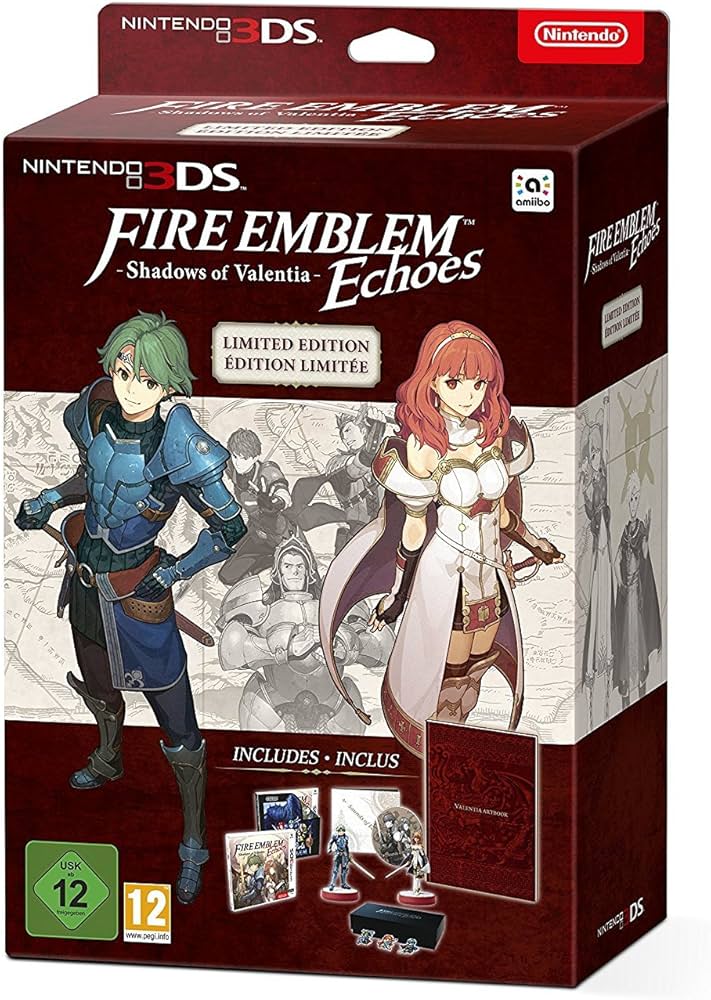 3DS FIRE EMBLEM SHADOWS OF VALENTIA ECHOES LIMITED EDITION (PAL