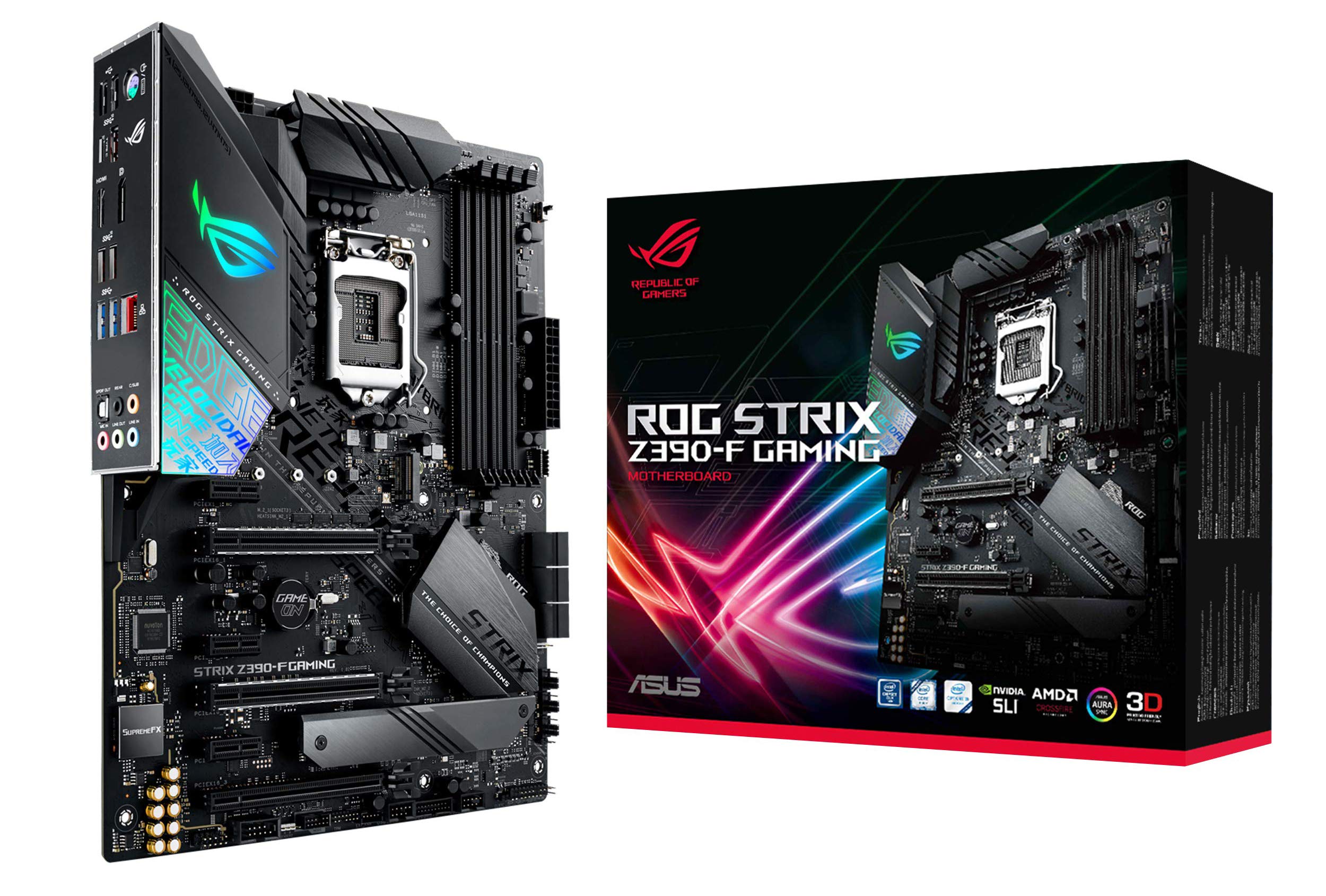 Amazon.com: ASUS ROG Strix Z390-F Gaming Motherboard LGA1151