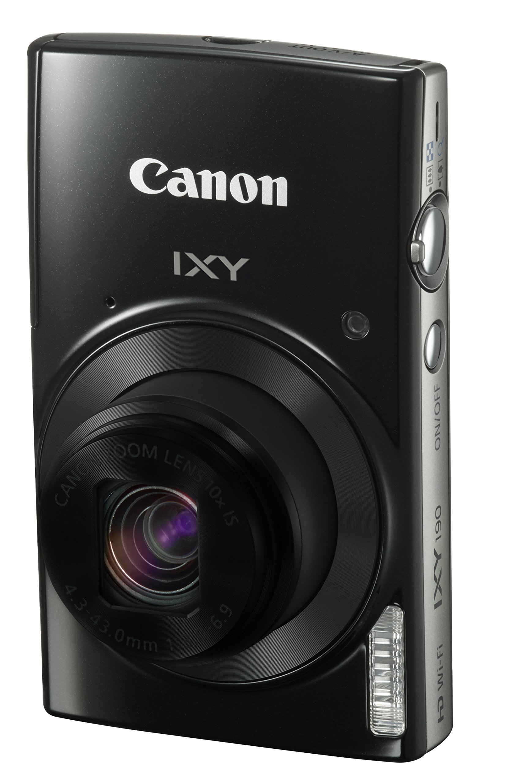 Amazon | Canon デジタルカメラ IXY 190 ブラック 光学10倍ズーム