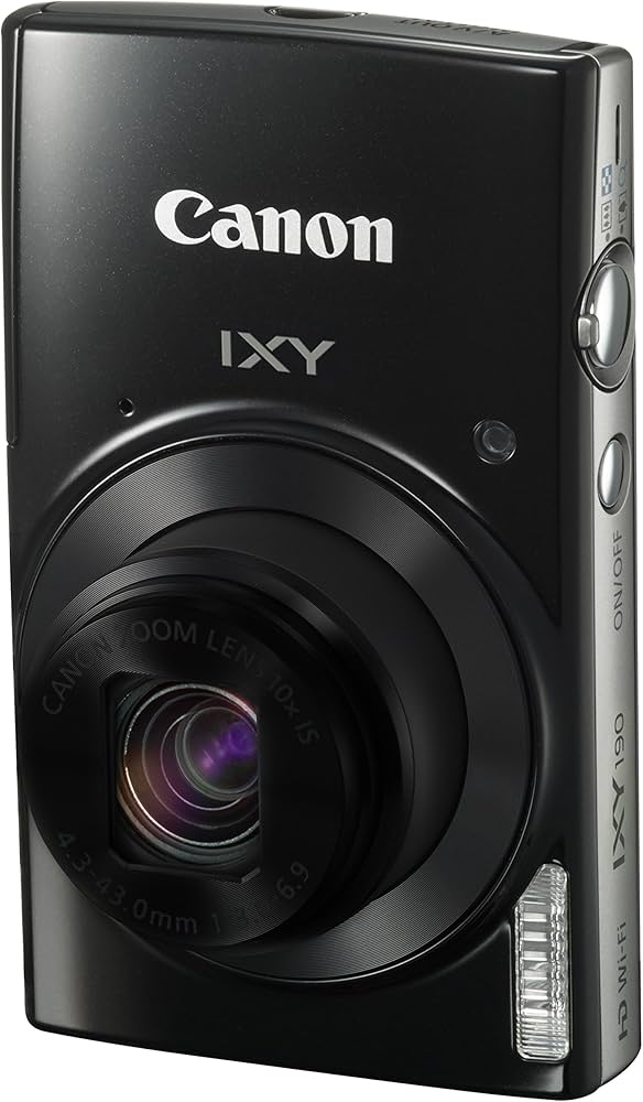 Amazon | Canon デジタルカメラ IXY 190 ブラック 光学10倍ズーム
