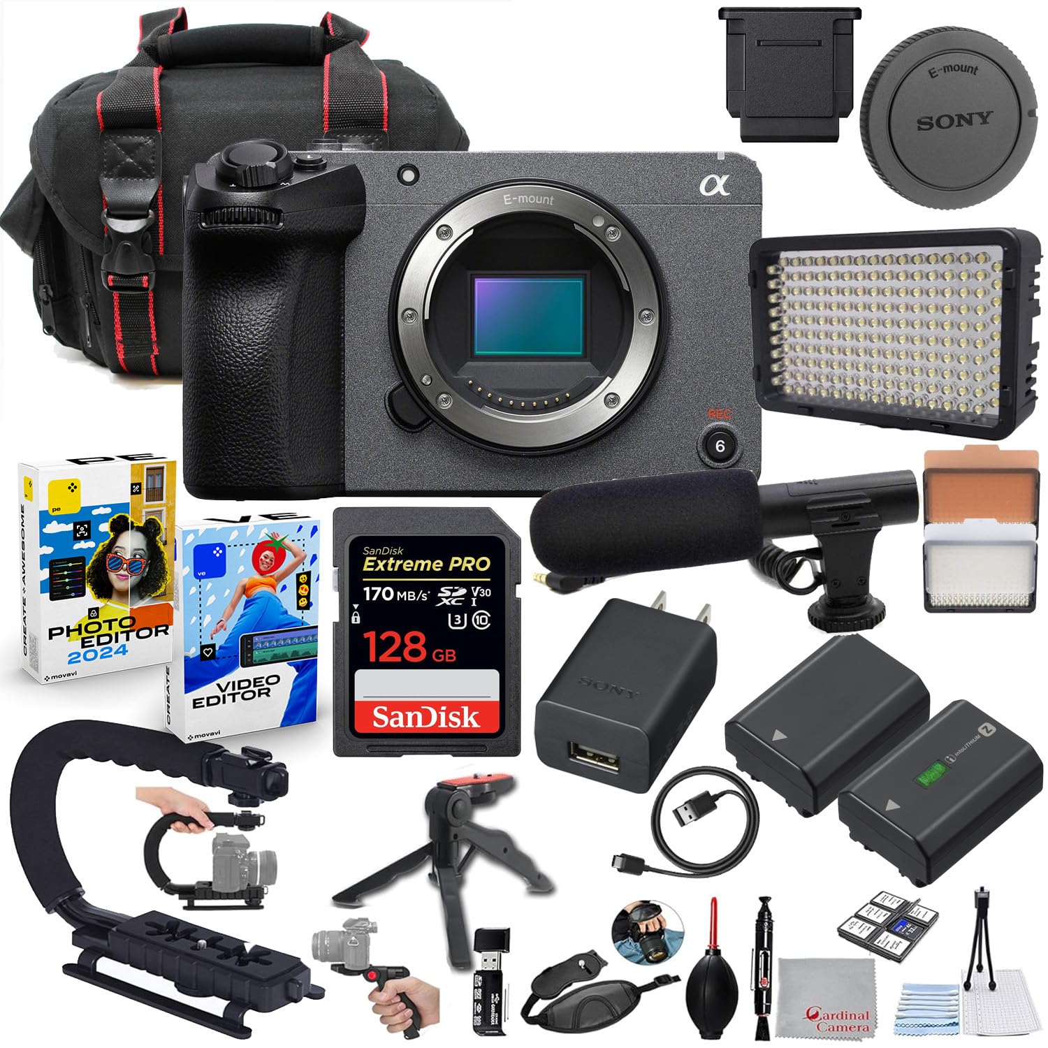 Amazon.com : Sony FX30 Digital Cinema Camera Body Only Bundle