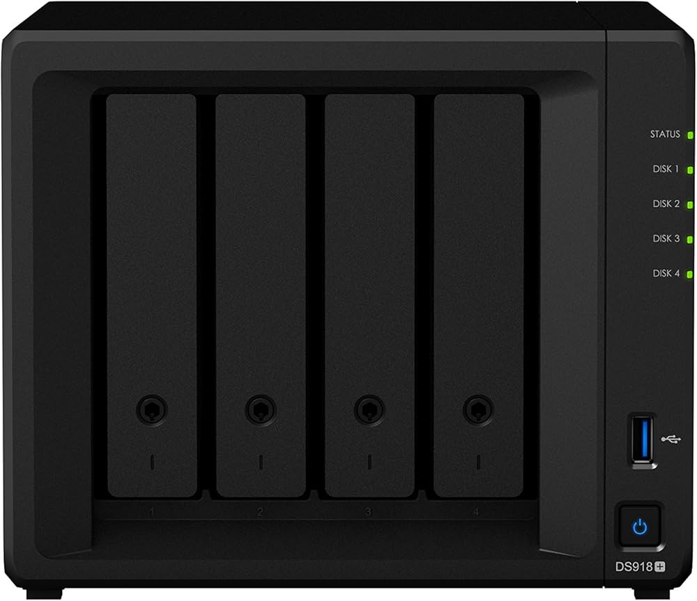 Amazon.co.jp: 【NASキット】Synology DiskStation DS918+ [4ベイ