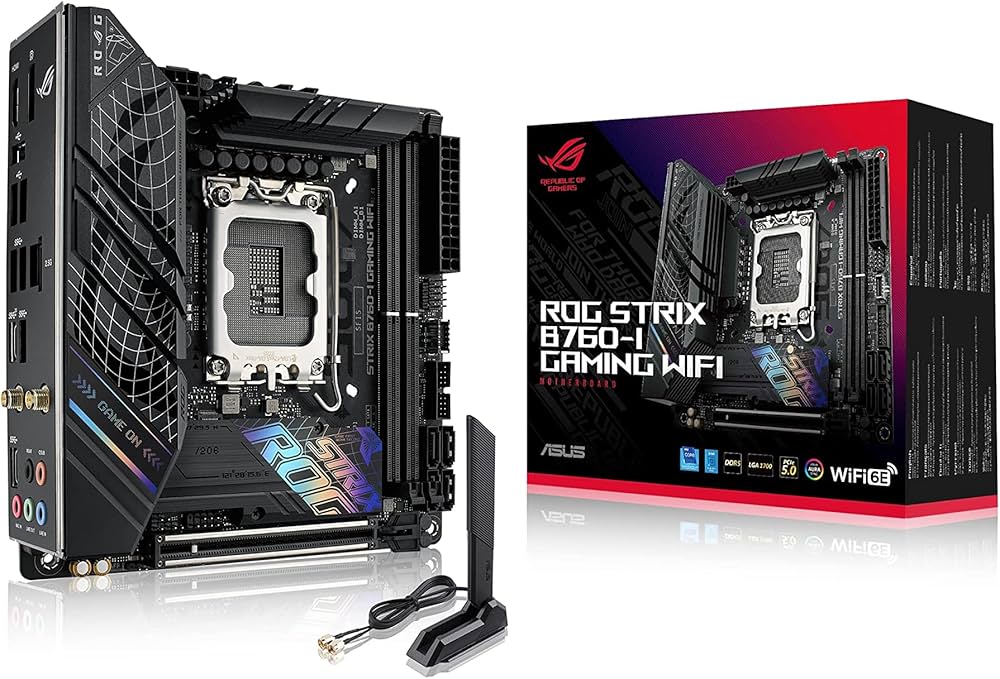 Amazon | ASUS ROG Strix B760-I Gaming WiFi – Carte mère Intel B760