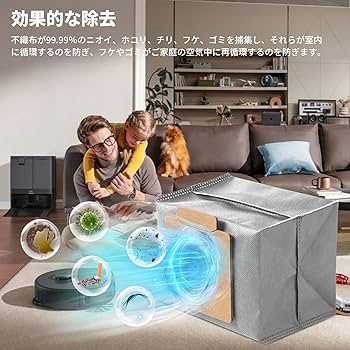 Amazon.co.jp: Anker Eufy Clean X8 Pro/X10 Pro Omni 交換用 紙パック