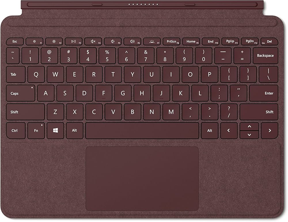 Amazon.co.jp: Surface Go Signature タイプ カバー バーガンディ KCS