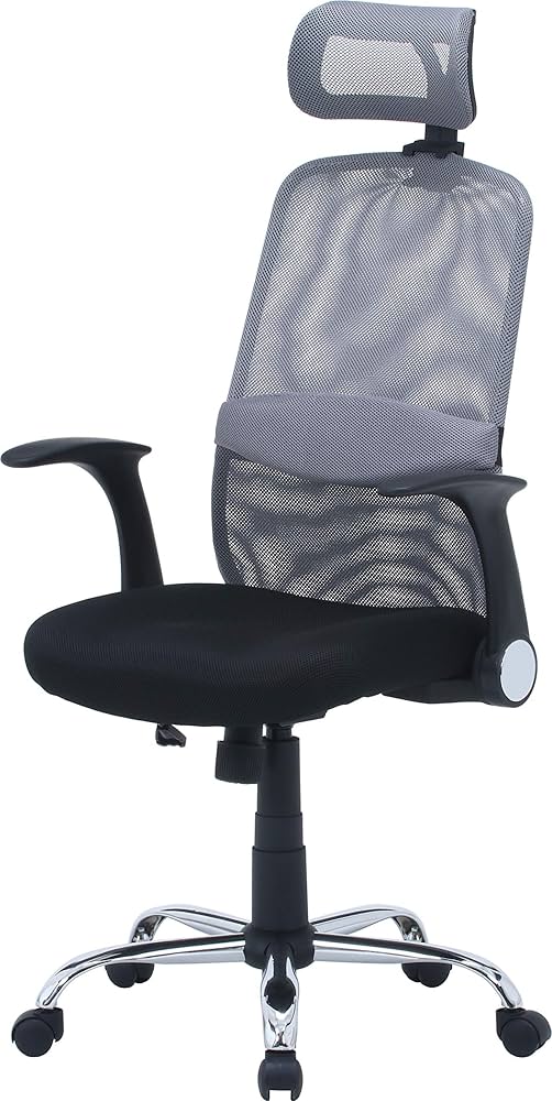 Amazon | 不二貿易 メッシュバックチェア 幅66×奥行64×高さ111.5cm