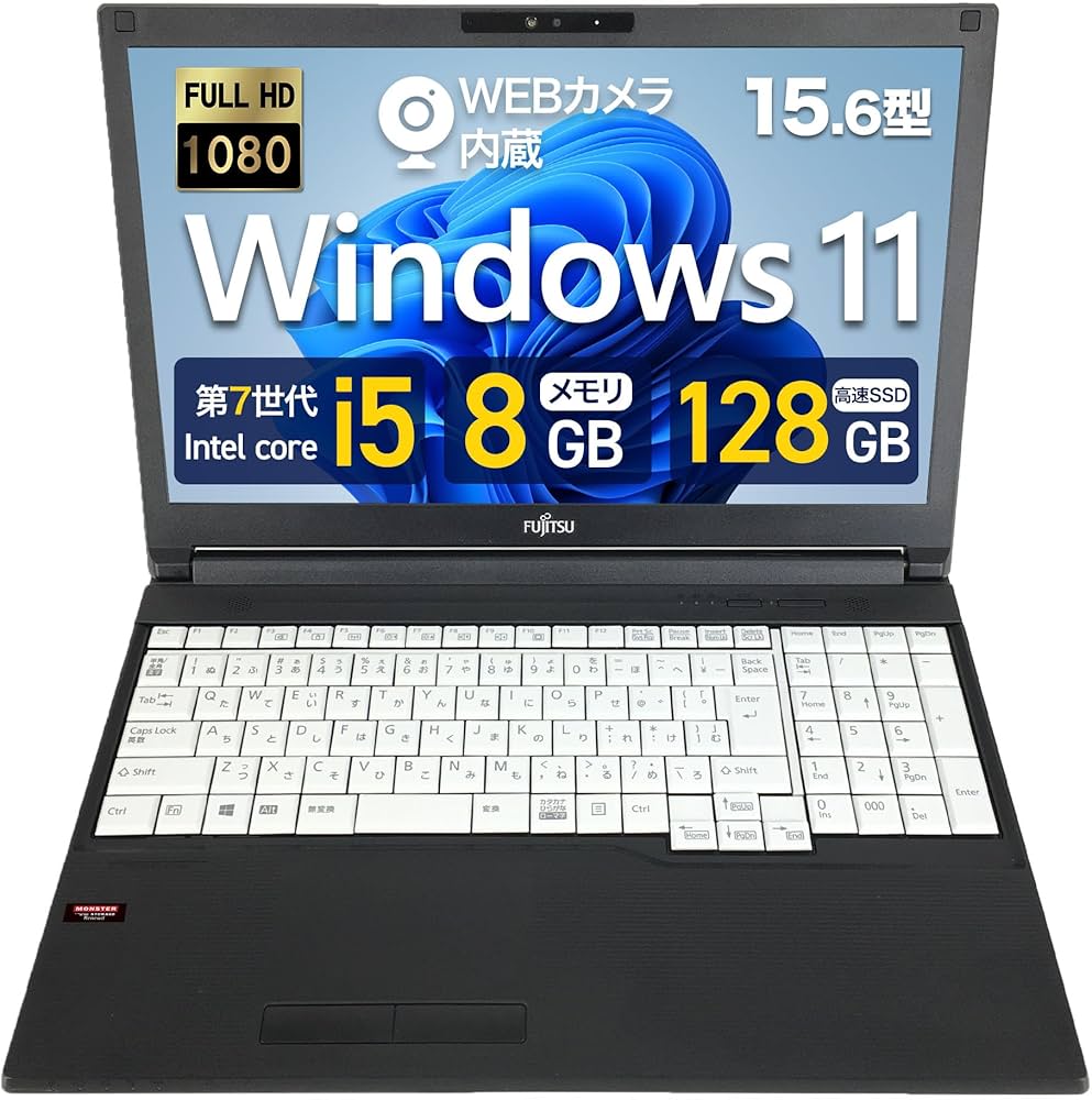 Amazon.co.jp: 【整備済み品】富士通 ノートパソコン A577/15.6型 フル