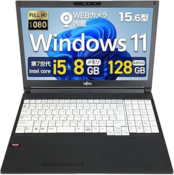 Amazon.co.jp: 【整備済み品】富士通 ノートパソコン A577/15.6型 フル