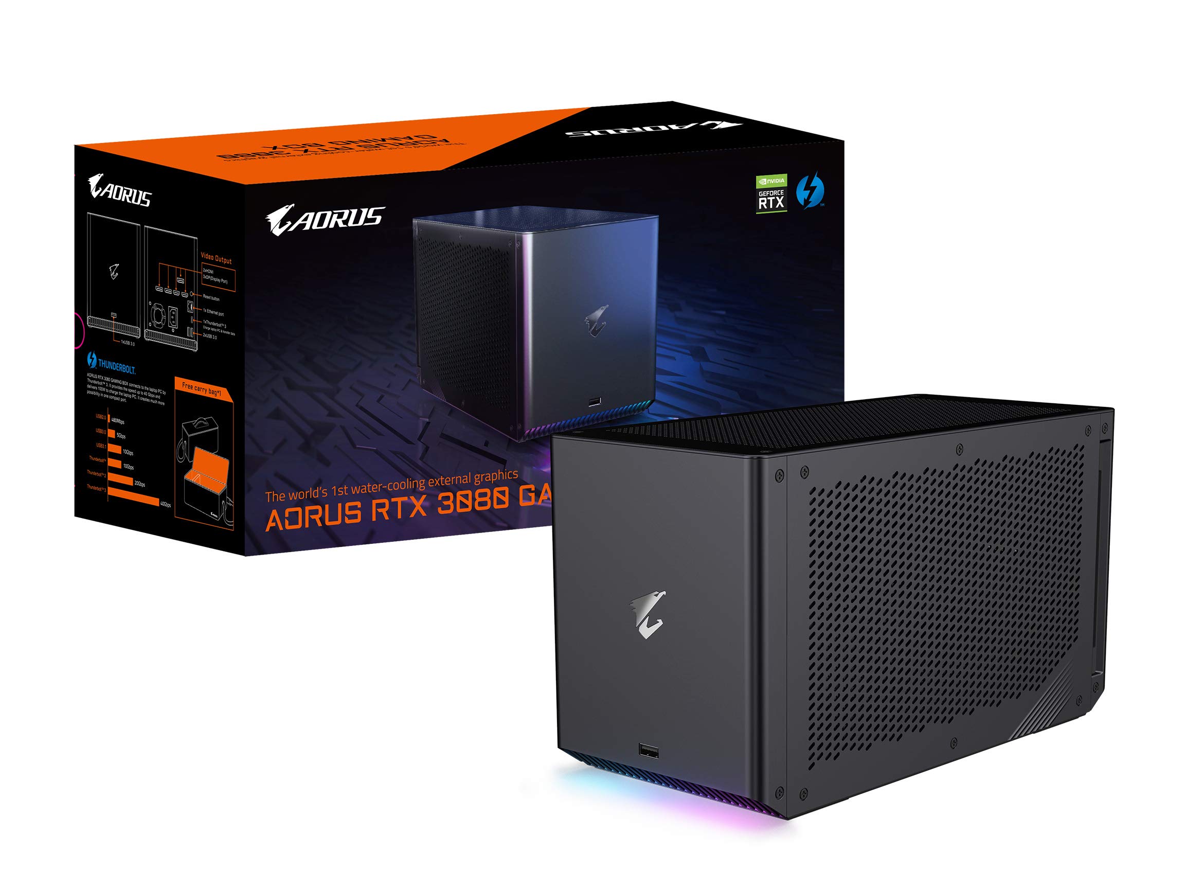 Amazon | GIGABYTE AORUS RTX 3080 ゲームボックス (REV2.0) eGPU