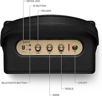 Amazon.com: Marshall Kilburn III Portable Bluetooth Speaker