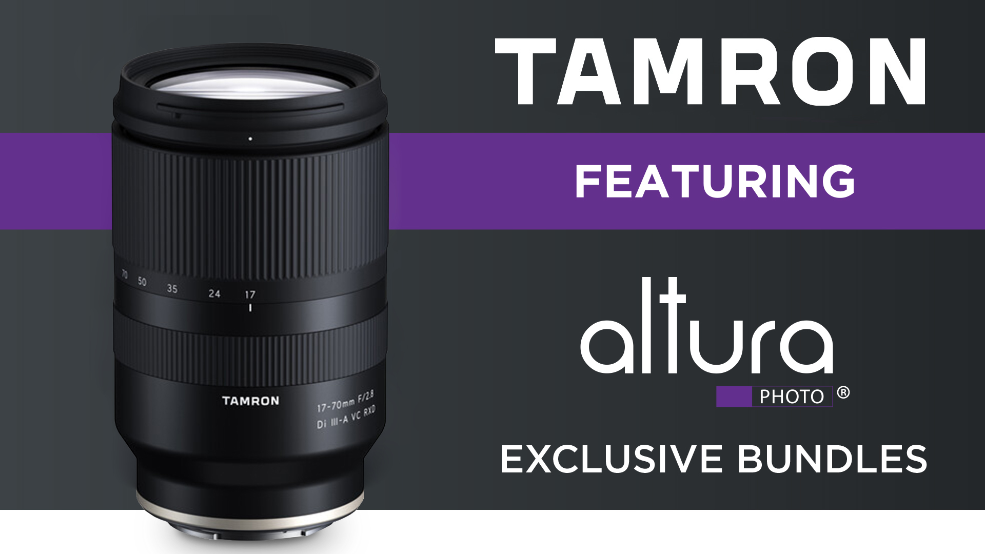 Amazon.com : Tamron 17-70mm f/2.8 Di III-A VC RXD Lens for Sony E