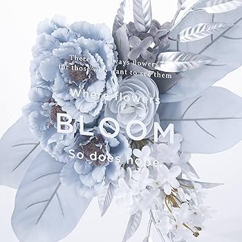 Amazon｜Francfranc フランフラン アートフラワー アートボード ブルー