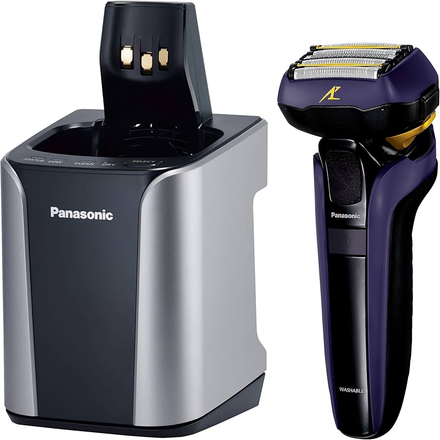 Amazon | パナソニック ラムダッシュ メンズシェーバー 5枚刃 青 ES