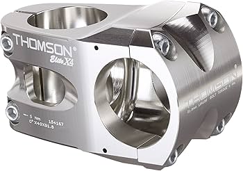 Amazon | THOMSON(トムソン) MTB STEM X4 31.8 40mm 0°SILVER SME174SL