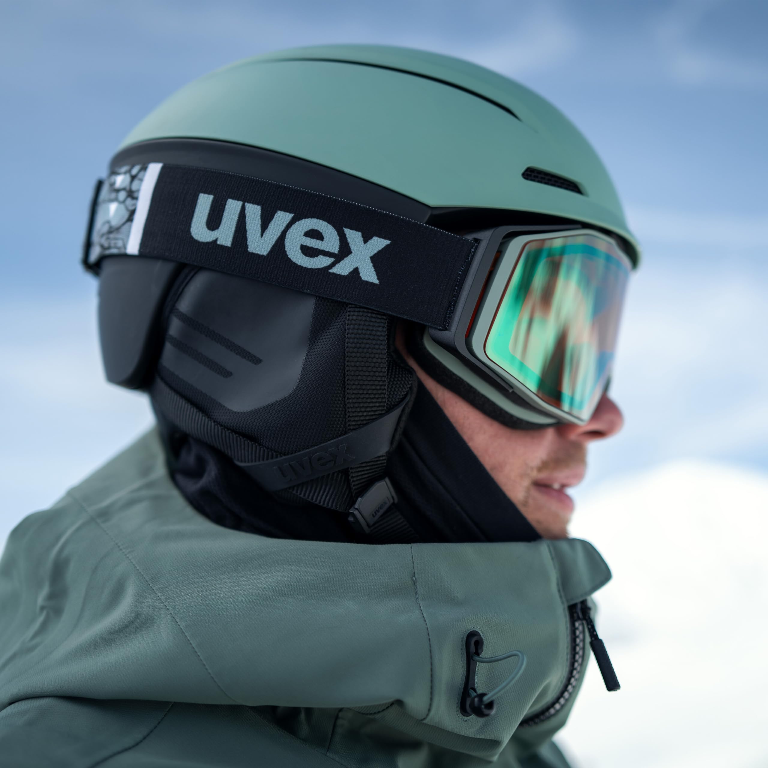 Amazon.co.jp: [ウベックス] スキースノーボードゴーグル 眼鏡対応