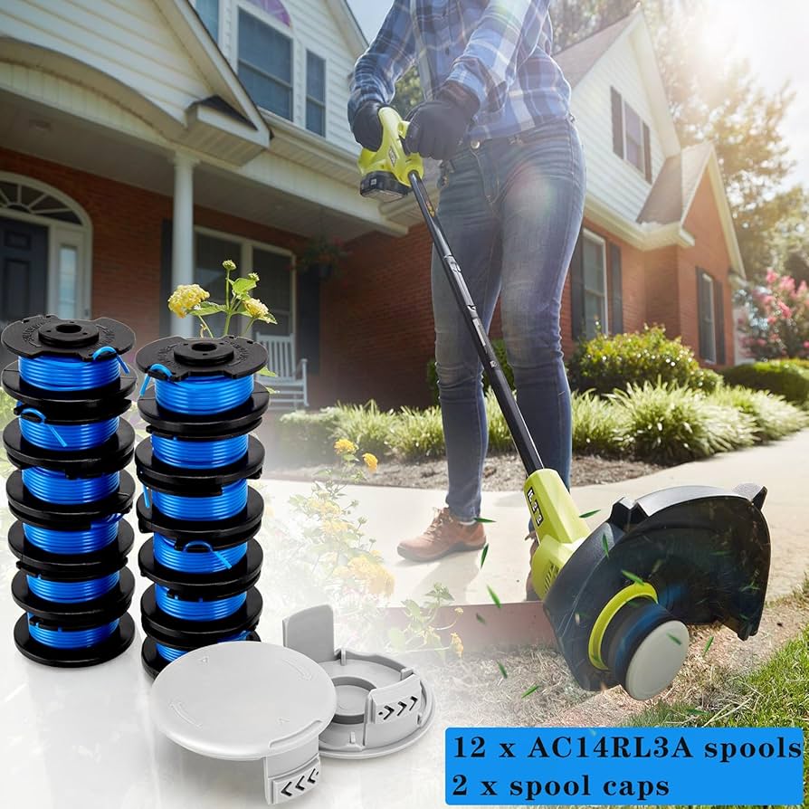 Amazon.com : AC14RL3A String Trimmer Spool for Ryobi Weed Wacker