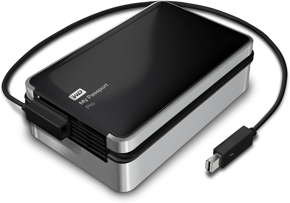 Amazon.co.jp: WD HDD ポータブルハードディスク 4TB My Passport Pro