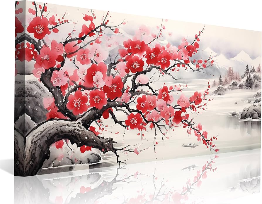 Amazon.com: NAN Wind Asian Wall Art Traditional Chinese Painting