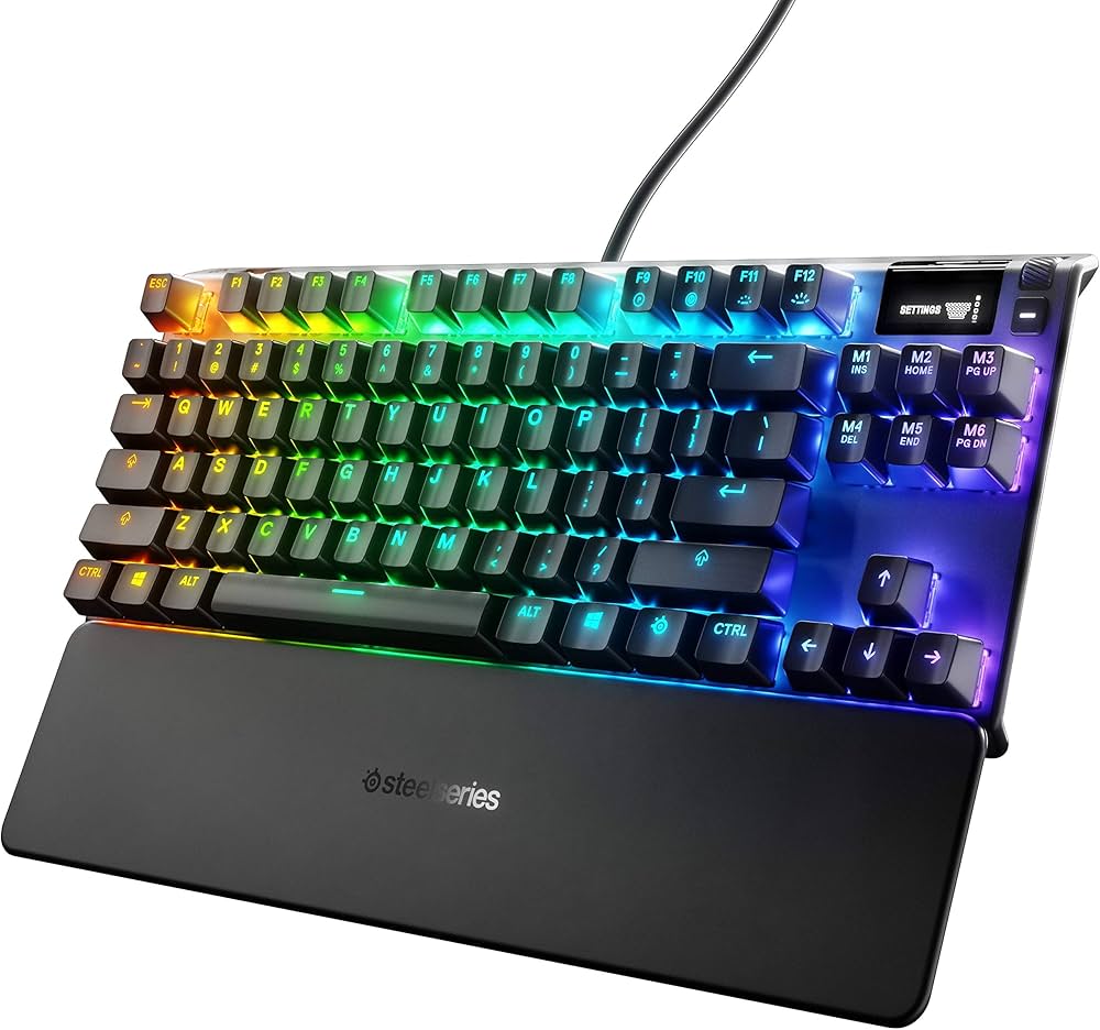 Amazon | SteelSeries Apex 7 TKL Compact Mechanical Gaming Keyboard