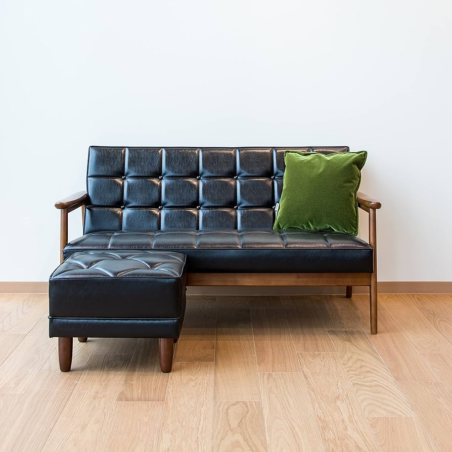 Amazon.co.jp: カリモク60 Kチェア 2シーター スタンダードブラック