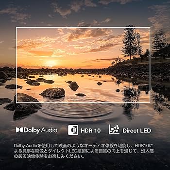 Amazon | FPD チューナーレステレビ 32V型 720P Google TV ネット動画