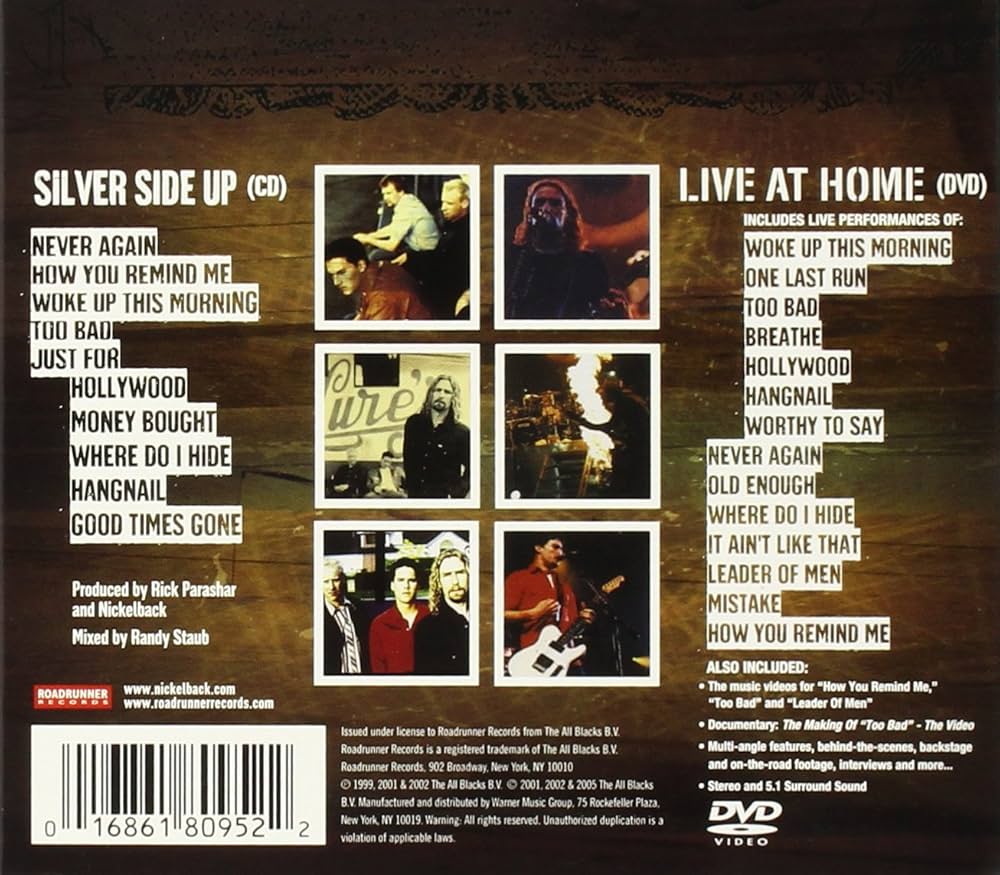 NICKELBACK - Silver Side Up / Live - Amazon.com Music