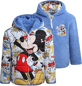 Amazon.com: Disney Mickey Mouse Boys Jacket - Mickey and Friends