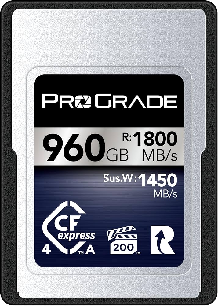 Amazon | ProGrade Digital CFexpress 4.0 Type A IRIDIUM 960GB
