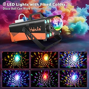 Amazon.com: HAKUTA Fog Machine, Smoke Machine with Disco Ball