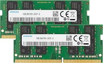Samsung 32GB (2x16GB) DDR4 2400MHz PC4-19200 (PC4-2400T) CL17